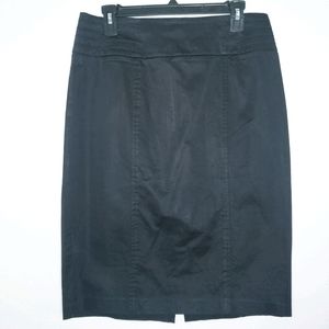 Kenar Black Pencil Skirt